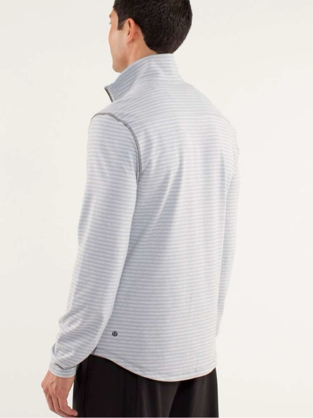 Lululemon Studio 1/2‎ Zip Classic Stripe